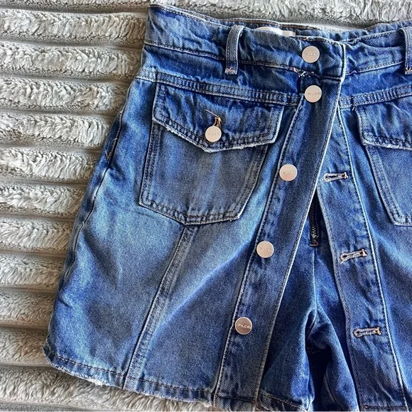 Anthropologie Pilcro Country Denim Skort- Size 28- NWT - Picture 3 of 10